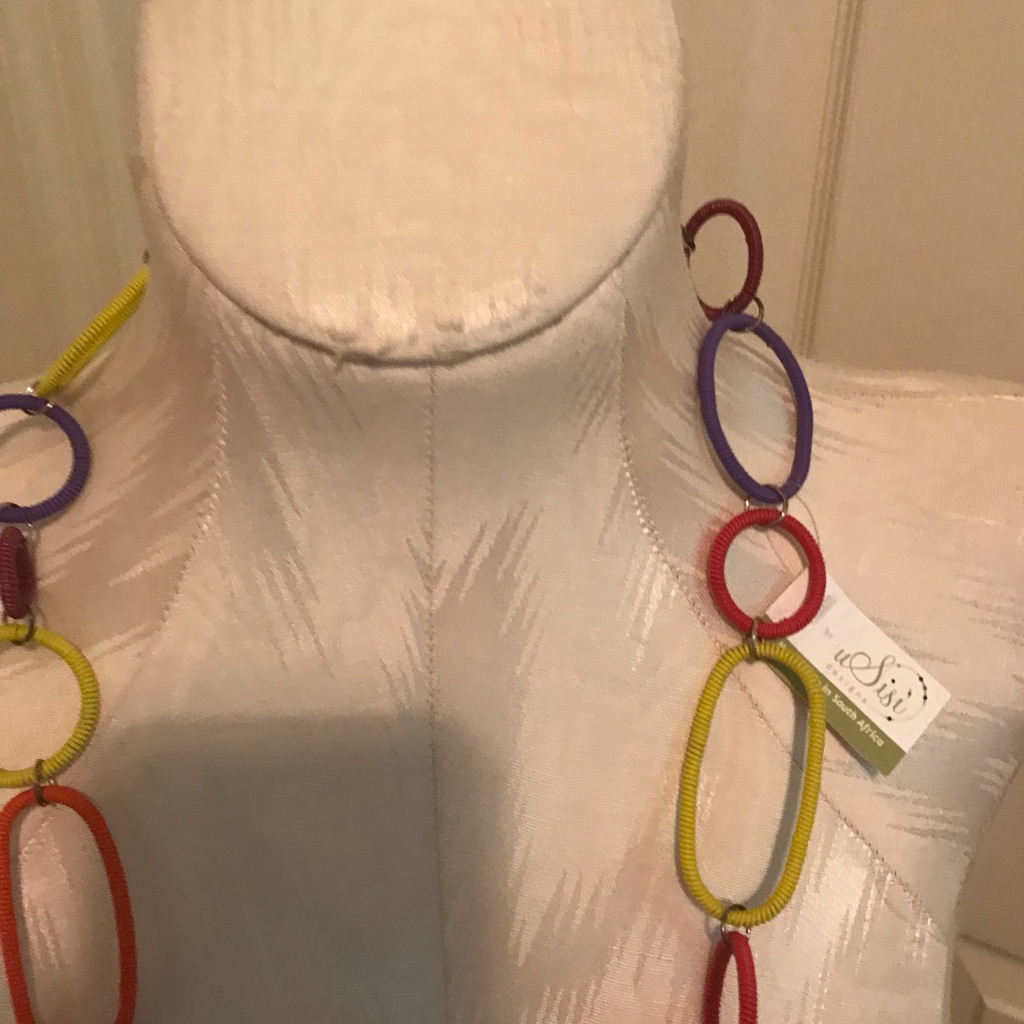 Usisi Designs Necklace Nwt Multi Colored Fun Fun Fun Usisi Designs Necklace Nwt Multi Colored Fun Fun Fun
